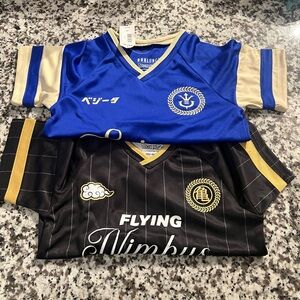 Boxlunch dragon ball z toddler jerseys lot of 2